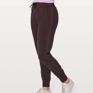 lululemon joggers cherry red